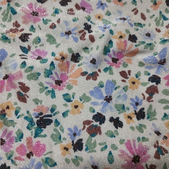 O'neill Shimmery Maggie Ditsy Kaanapali Bottom Medium Coverage Bikini Small - Picture 5 of 7